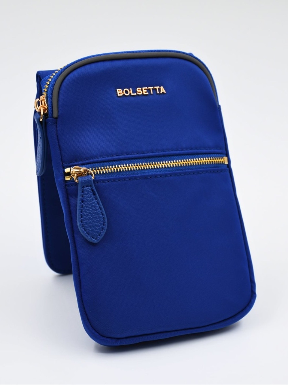 NWOT Bolsetta Royal Blue Crossbody Phone Pouch